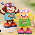 thumbnail image 3 of Interactive Musical Monkey Robot Toy with LED Lights for Kids Educational Entertainment and Dance Functions, 3 of 6