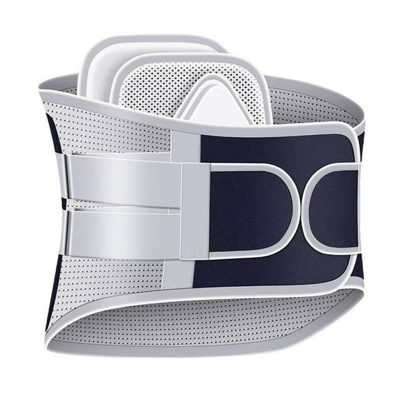 Hyasfey Adjustable Back Brace Men Women Breathable Lower Back Pain Relief Sciatica Scoliosis Herniated Disc Lumbar Support Compression Belt Back Sprain Therapy Waist Strap