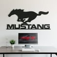 thumbnail image 5 of LaModaHome Mustang Metal Car Emblem, 5 of 5