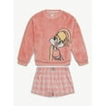 thumbnail image 4 of Looney Tunes X Justice Girls Long Sleeve Sleep Top and Shorts, 2-Piece, Sizes 5-18, 4 of 4