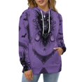 thumbnail image 4 of Haunted Mansion Men's Women Vintage 3D Hooded Sweatshirt - All-Season Loose Fit Streetwear, 4 of 6