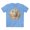 Carolina Blue, variant on Medallion Shirt, Shirt with Medallion, Tee Shirt with Medal