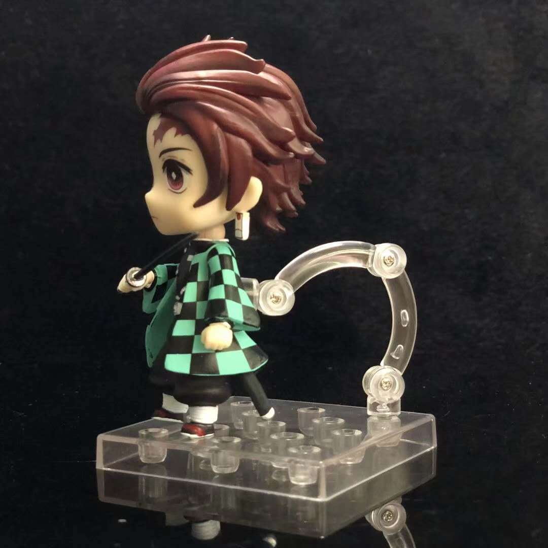 New Kamado Tanjirou (Q Ver) Character Anime Model Statue Action Figures Desktop Ornament Popular Decorations Fan Souvenirs Creative Gift Collectable