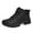 Black, variant on IUJSOY Hiking Boots for Men Waterproof High Top Lace up Outdoor Sneakers Anti-Slip Ankle Boots