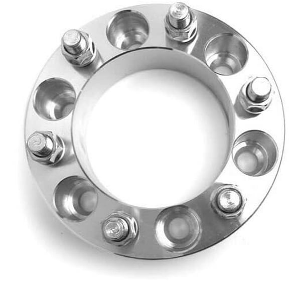 CWA 6x5 to 6x5.5 Wheel Adapters 1.25" AKA 6x127 to 6x139.7 Trailblazer Envoy SSR Grade 12.9 Studs One Piece