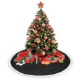 thumbnail image 6 of Italian Flag And Football Christmas Tree Skirt Tassel Lace for Xmas Ornaments Decoration 48", 6 of 6