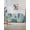 Turquoise Blue, variant on Teal Starfish Coastal Couch Cover Sofa Covers 3 Cushion Sectional Couch, Vintage Summer Beach Nautical Washable Sofa Covers Slipcover Sectional Sofa Cover, Furniture Protector 71"x150"