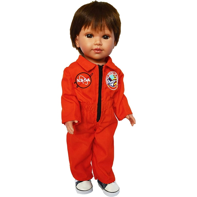 MBD Orange Astronaut Outfit Fits 18 Inch Dolls 18 Inch Doll Clothes
