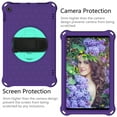 thumbnail image 6 of Dteck Case Compatible with Kindle Fire HD 10 Tablet (7th Generation and 9th Generation, 2017 and 2019 Release) with Adjustable Shoulder Strap, 360 Rotating Kickstand Shockproof Case, Purple+Mint, 6 of 7