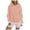 Pink, variant on Xudanell Lightweight Sweatshirts for Women Drawstring Long Sleeve Star Patchwork Hoodie with Pocket Oversized Hoodies Navy S