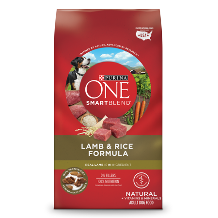 Purina ONE SmartBlend Natural Lamb & Rice Formula Adult Dry Dog Food - 31.1 lb. Bag