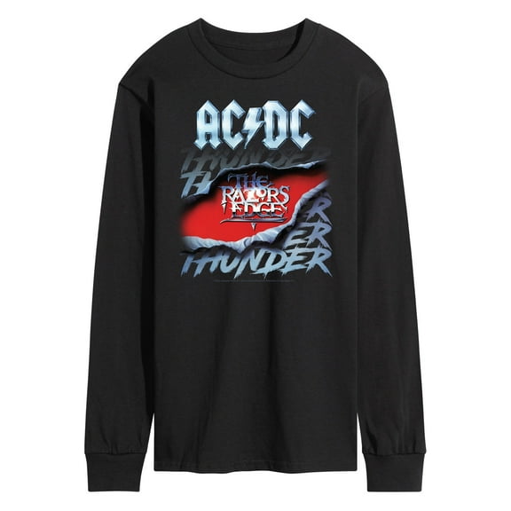 ACDC - Thunder Repeat Razors Edge - Men's Long Sleeve T-Shirt