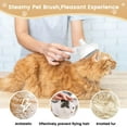 thumbnail image 6 of Cat Steam Brush, 3 In 1 Steamy Cat Brush with Release Button and Tank, Anti-Static Pet Spray Hair Removal Comb, Rechargeable Dog Steam Comb for Furry Pet, 6 of 7