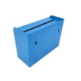 thumbnail image 4 of 10 x 7.2 x 3",Multipurpose, Metal Donation Box,Cash and Mail Box,Suggestion Box 15211 blue, 4 of 7