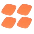 thumbnail image 4 of 4pcs Chicken Nest Mat Washable Chicken Nesting Pads Nesting Box Pads for Laying Eggs Orange, 4 of 5