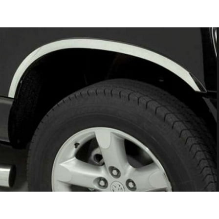 Stainless Steel Fender Trim 4Pc Fits 2002-2008 Dodge Ram WZ42936 QAA