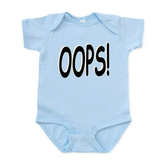 CafePress - Oops! Infant Bodysuit - Baby Light Bodysuit, Size Newborn - 24 Months
