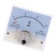 thumbnail image 1 of 85C1-V Rectángulo De Ajuste Fino Dial Analógico Panel De Voltaje Medidor De Medidor DC 0-50V - 3 0-15 V Baoblaze Medidor de amperios analógicos, 1 of 6