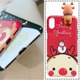 thumbnail image 2 of Christmas Mobile Phone Case Snowflake Santa Claus TPU Protective Cover, Replacement for iPhone X/XS, Type 5 Workhe, 2 of 8