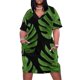 thumbnail image 1 of Vestido de noche con bolsillos sueltos y hojas para mujer, elegante y chic, 2025, 1 of 7