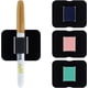 thumbnail image 3 of Xiao Hua 2 clips elásticos de cuero sintético autoadhesivos de colores para lápices, para agendas, cuadernos, bolígrafos (verdes), 3 of 4