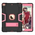 thumbnail image 6 of SOATUTO For iPad 9th 8th 7th Generation iPad 10.2 Inch Case Heavy-Duty Drop-Proof and Shock-Resistant Rugged Hybrid case with Kickstand For for New iPad Tab 10.2 inch 2021 2020 2019 - Black+Black, 6 of 6