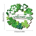 thumbnail image 3 of Dvumao St Patricks Day Decorations, St Patrick Day 2D Flat Wooden Hanging Sign Festive Decoration Welcome Doorplate Suitable For Parties Front Doors Porches And Interior Wall Decorations, Mom Gifts, 3 of 6