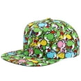 thumbnail image 2 of Super Mario Brothers Yoshi All Over Print Cap Blue, 2 of 5