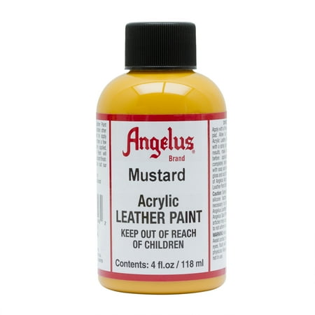 UPC: 0086366741962 | Angelus® Acrylic Leather Paint  4 oz.  Mustard