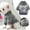 Dark Gray, variant on Pet's Clothes Christmas Cute Bow Patterned Sweater Knitted Warm For Small Dogscats