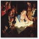 thumbnail image 1 of Cuadro Canva Listo Para Colgar Tipo Galería Nacimiento Del Niño Jesus 40X40 cm, 1 of 4