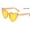 Yellow Glam, variant on Heart Shaped Sunglasses for Women, Party, Bride, Babe, Squad Bachelorrete Party Eyeglassses (Red Glam)