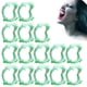 thumbnail image 2 of Bewildely 30 piezas de brillantes de Halloween que brillan en la oscuridad, de utilería complicados, dentaduras postizas luminosas, fiesta de Kits de decoración para fiestas, 2 of 6
