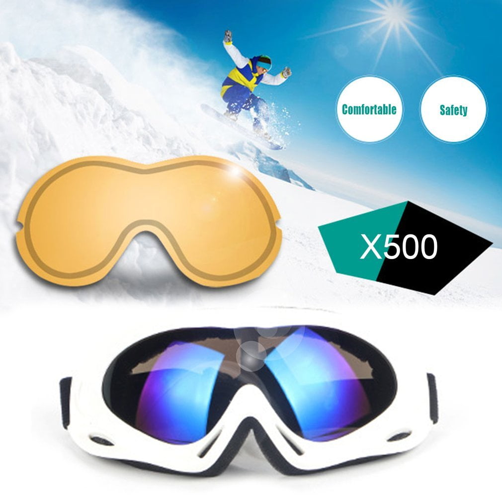 Ultra Lightweight Winter Snow Skiing Snowboard Goggles Windproof Outdoor Sport Eyewear Skating Cycling Sunglasses by