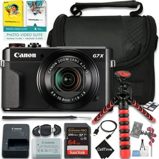 Canon PowerShot G7x Mark II 20.1MP Digital Camera, 4.2x Optical