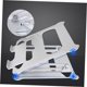 thumbnail image 4 of unbranded Soporte Para Laptop De Aleación De Aluminio Plegable Y Ajustable En Color Plata, 4 of 8