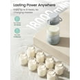thumbnail image 5 of Grownsy Portable Bottle Warmer, Detachable Travel Milk Warmer with Nipple for Direct Feeding, Dual Heating Modes for Breastmilk & Water, Fast Baby Bottle Warmer on the go, Long Battery Life,Baby Stuf, 5 of 9