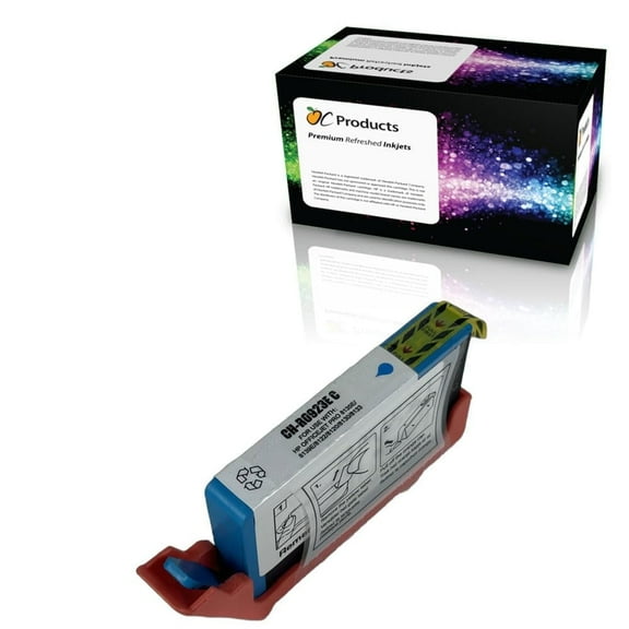 OCProducts Compatible Ink Cartridge for HP 923e Cyan Ink Cartridge for OfficeJet Pro 8122e 8125e 8135e 8138e 8139e