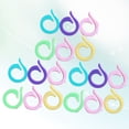 thumbnail image 2 of 120Pcs Crochet Rings Assorted Color Circular For Stitch Holding, 2 of 9