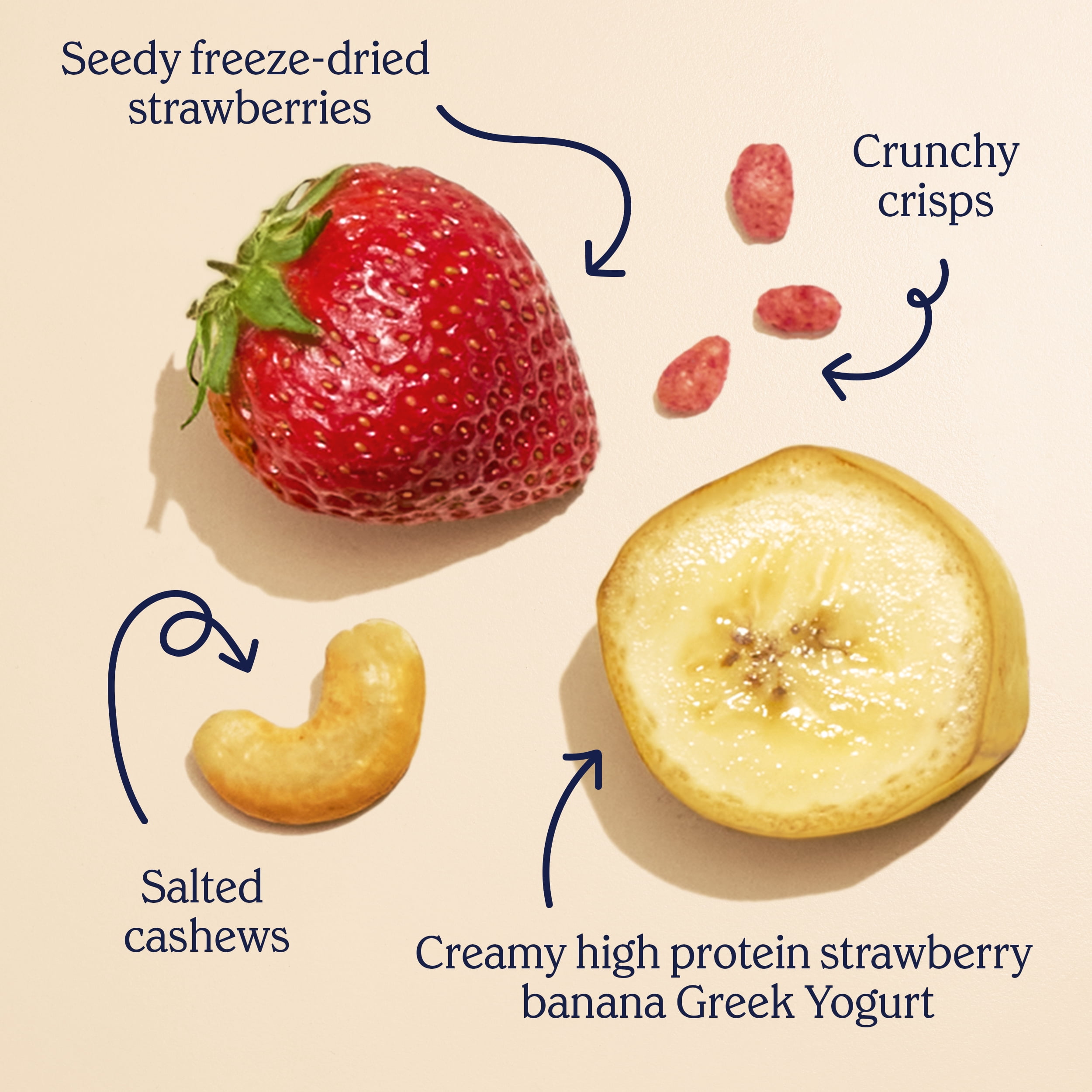 Chobani Flip 20G Protein Low-Fat Greek Yogurt Strawberry Banana 6oz