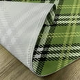 thumbnail image 5 of Ambesonne Checkered Place Mats Set of 4, Symmetrical Celtic, Standard Size, Pale Yellow Fern Green, 5 of 6