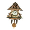 thumbnail image 1 of Objets de Collection Décoratifs Horloge Coucou en Bois à Piles H, 1 of 8