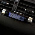 thumbnail image 3 of Termómetro Reloj Con Clip Aire LCD Digital Con Retroiluminación Azul 2 en 1, 3 of 8
