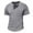 Gray, variant on Men's Henley Short Sleeve Shirt Cotton Lightweight Tee Shirts Casual Summer Basic Tees with Pocket