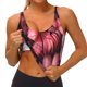 thumbnail image 3 of Balery pink butterfly Sujetadores deportivos con espalda cruzada para mujer, acolchados, sin costuras, de alto impacto, ideales para yoga, gimnasio, entrenamiento y fitness.-XX-Large, 3 of 8
