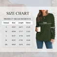 thumbnail image 3 of SHIBEVER Long Sleeve Shirts for Womens Tops for Women Trendy Casual Womens Crew Neck Shirt with Pocket Fall Shirts for Women 2025 Winter Clothes Army Green XL, 3 of 10