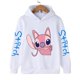 thumbnail image 3 of Ropa divertida Navidad Disney Stitch Sudadera con capucha niños dibujos animados chico niña niño Lilo y Stitch sudadera con capucha bebé Casual Top, 3 of 5