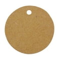 thumbnail image 3 of 100 Pcs Forme Ronde Vierge Suspendue Tags Kraft Papier Cadeau de Mariage Tags avec Ficelle de Jute Naturel Gratuit, 3 of 5