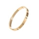 thumbnail image 2 of Brazalete de oro laminado con zirconias, 2 of 6