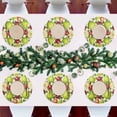 thumbnail image 7 of Ryvnso Apples and Pears Round Plate Mats Dining Table Placemat Set of 4 for Holiday Decoration, 7 of 7